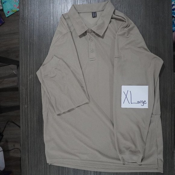Long-Sleeve Men's Lightweight Shirt - Tan Color - Picture 1 of 3